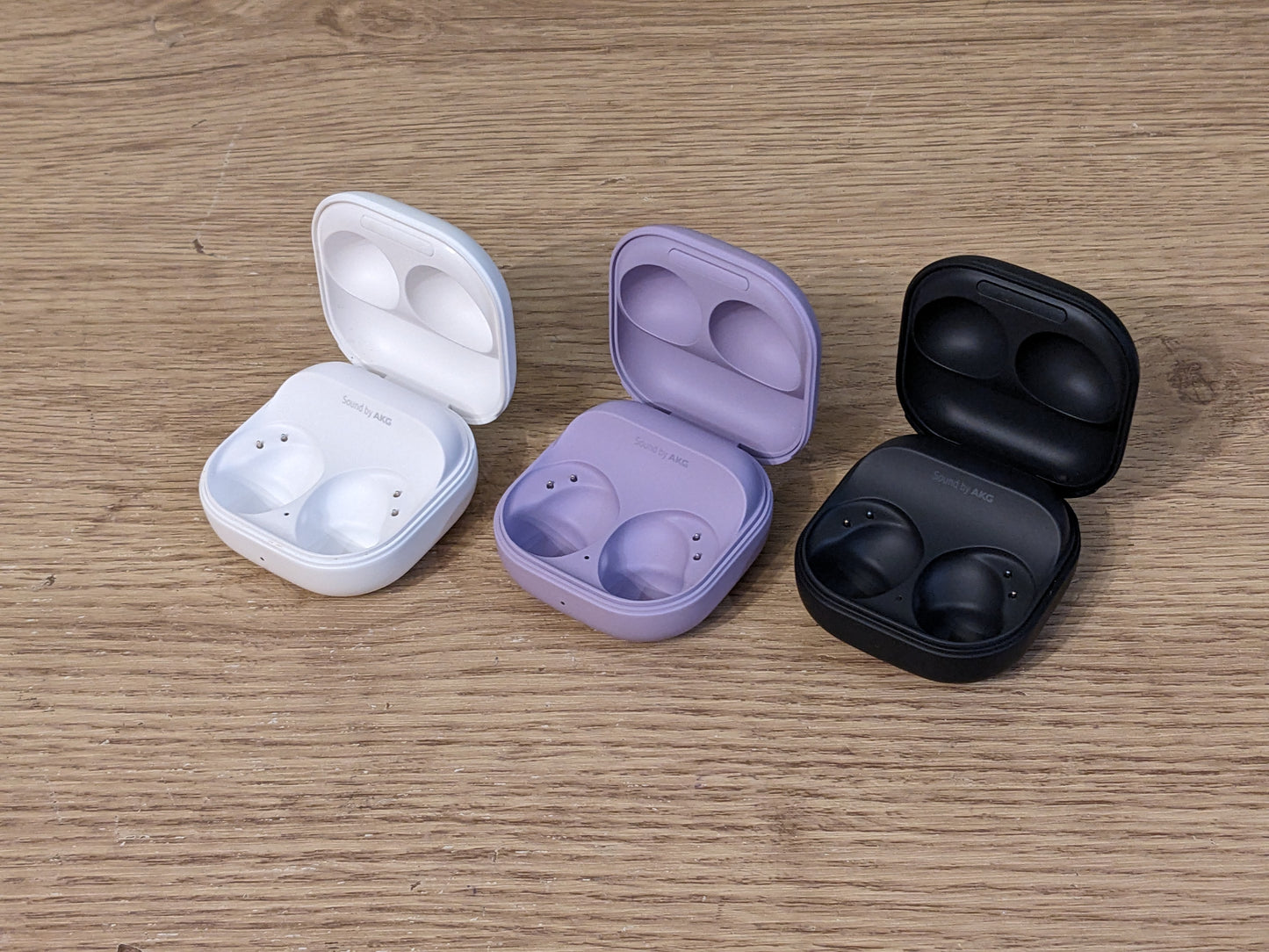 Samsung Galaxy Buds2 Pro replacement parts: charging case, left/right earbuds