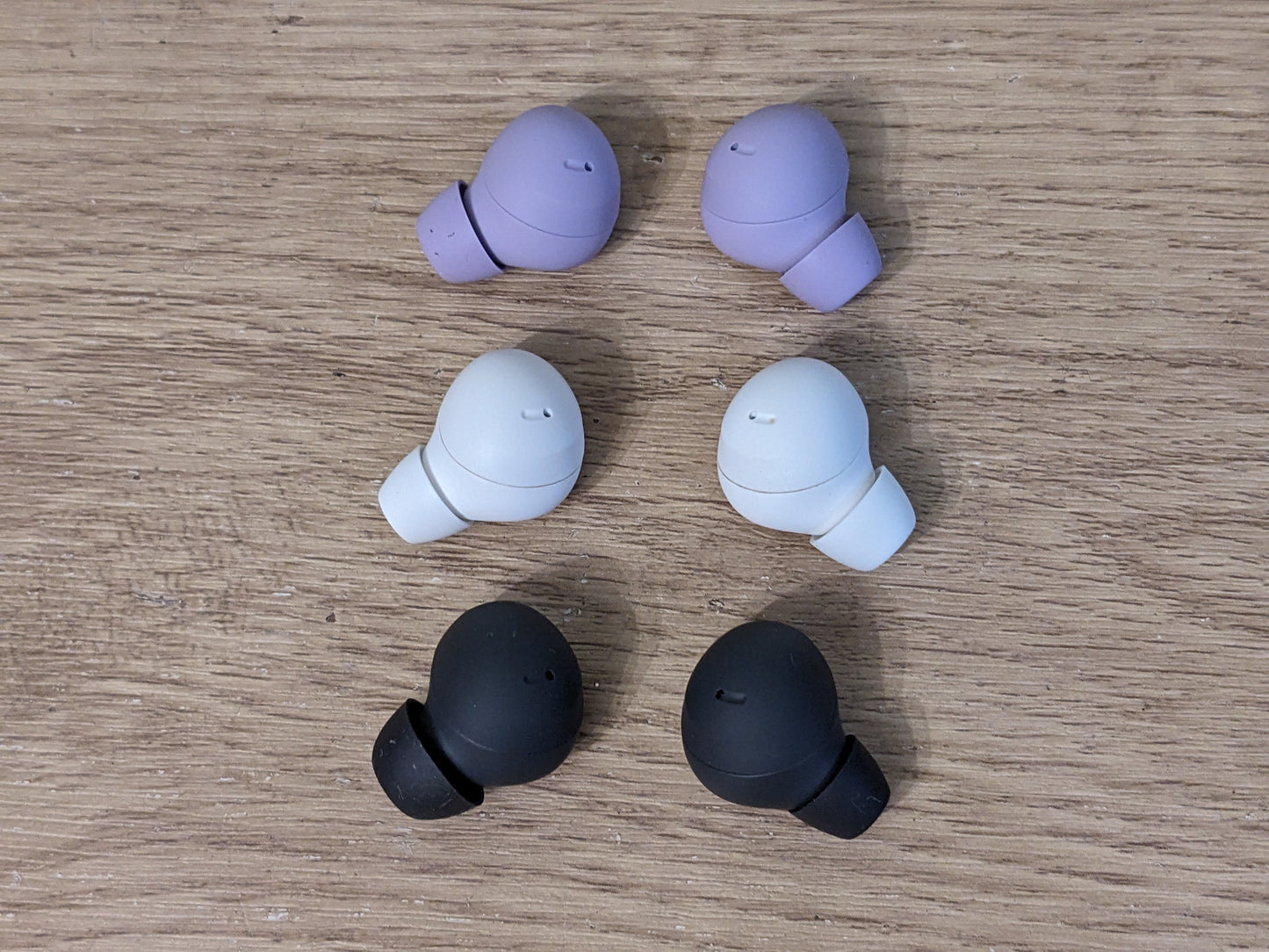 Samsung Galaxy Buds2 Pro replacement parts: charging case, left/right earbuds