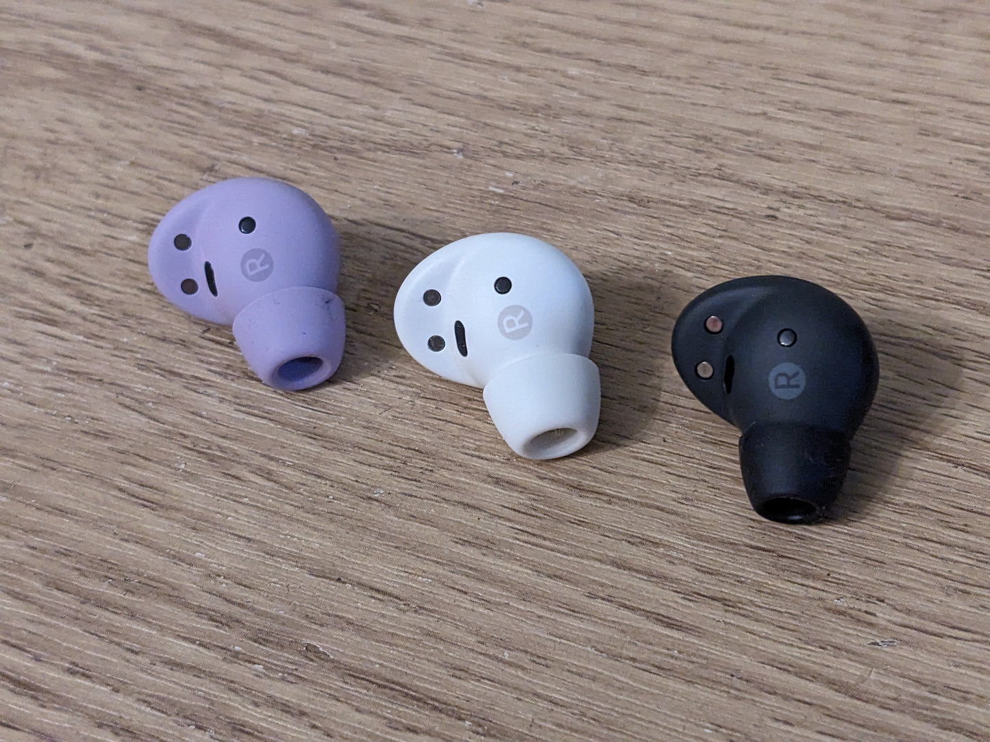 Samsung Galaxy Buds2 Pro replacement parts: charging case, left/right earbuds