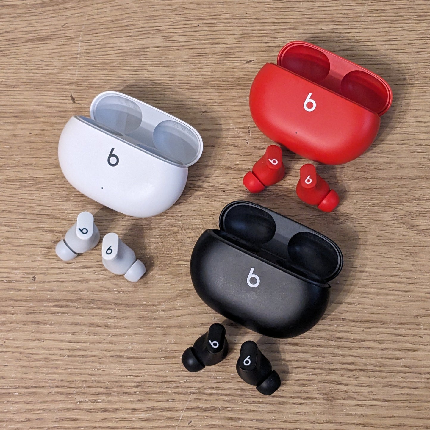 Beats by Dr. Dre Studio Buds replacement parts: charging case, left/right earbuds