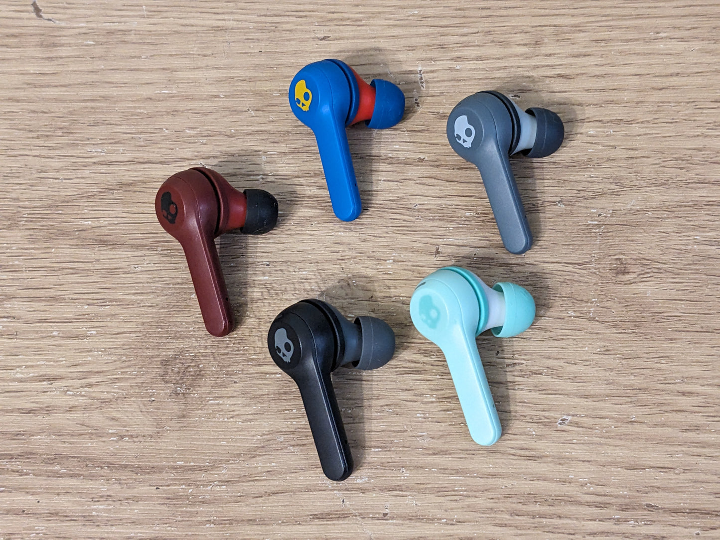 Skullcandy Indy Evo replacement parts: charging case, left/right earbuds