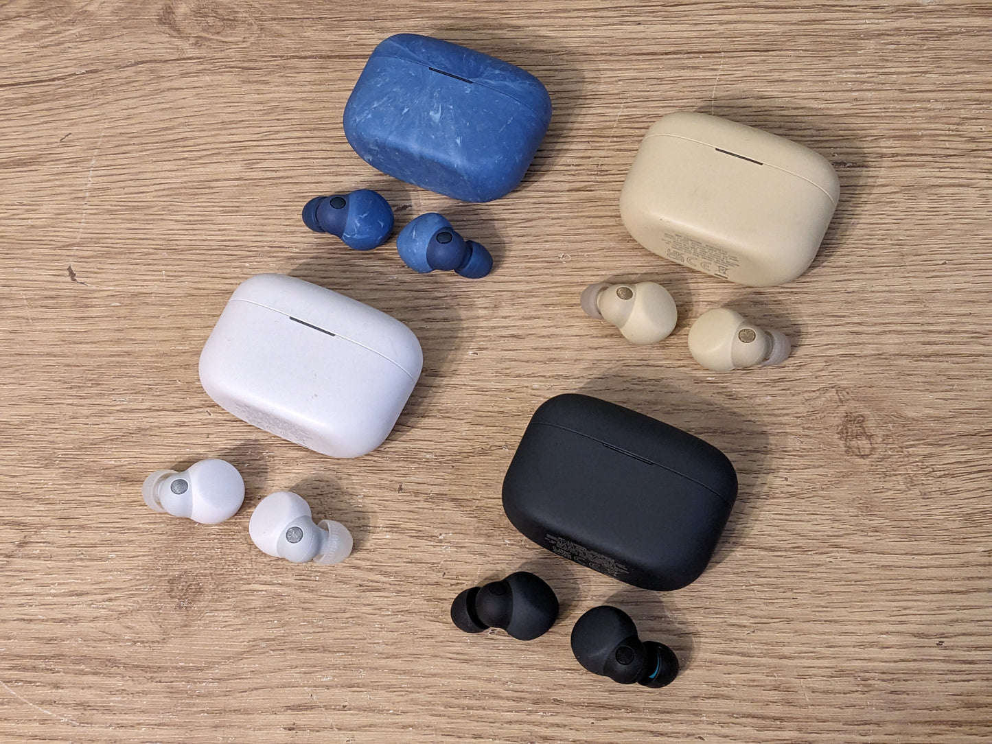 Sony LinkBuds S WF-LS900N replacement parts: charging case, left/right earbuds
