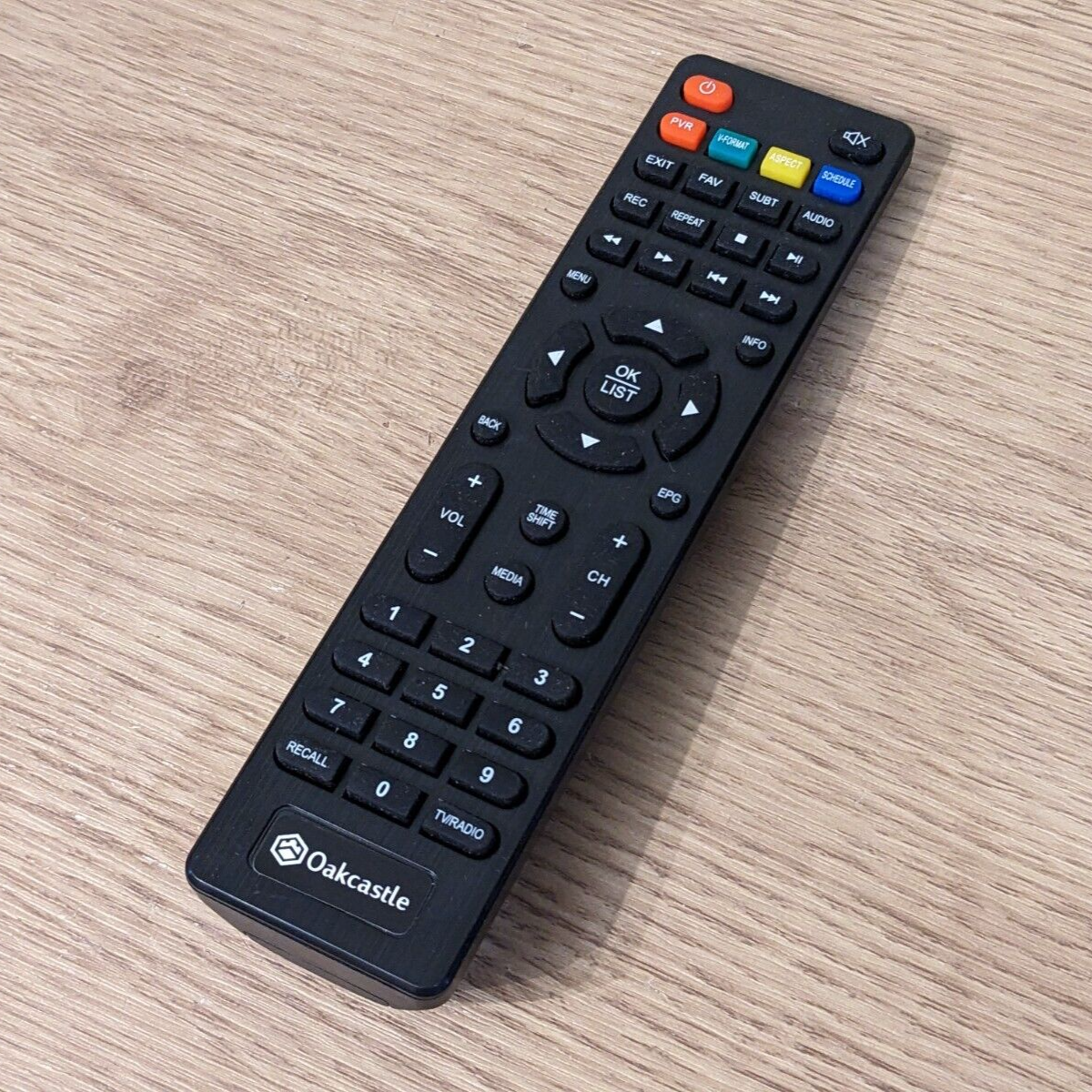 Remote control for Oakcastle SB100 SB110 SB200 Freeview box