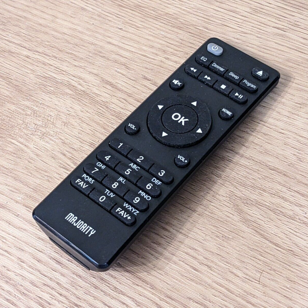 Remote control for Majority Homerton CD player internet DAB radio syst ...