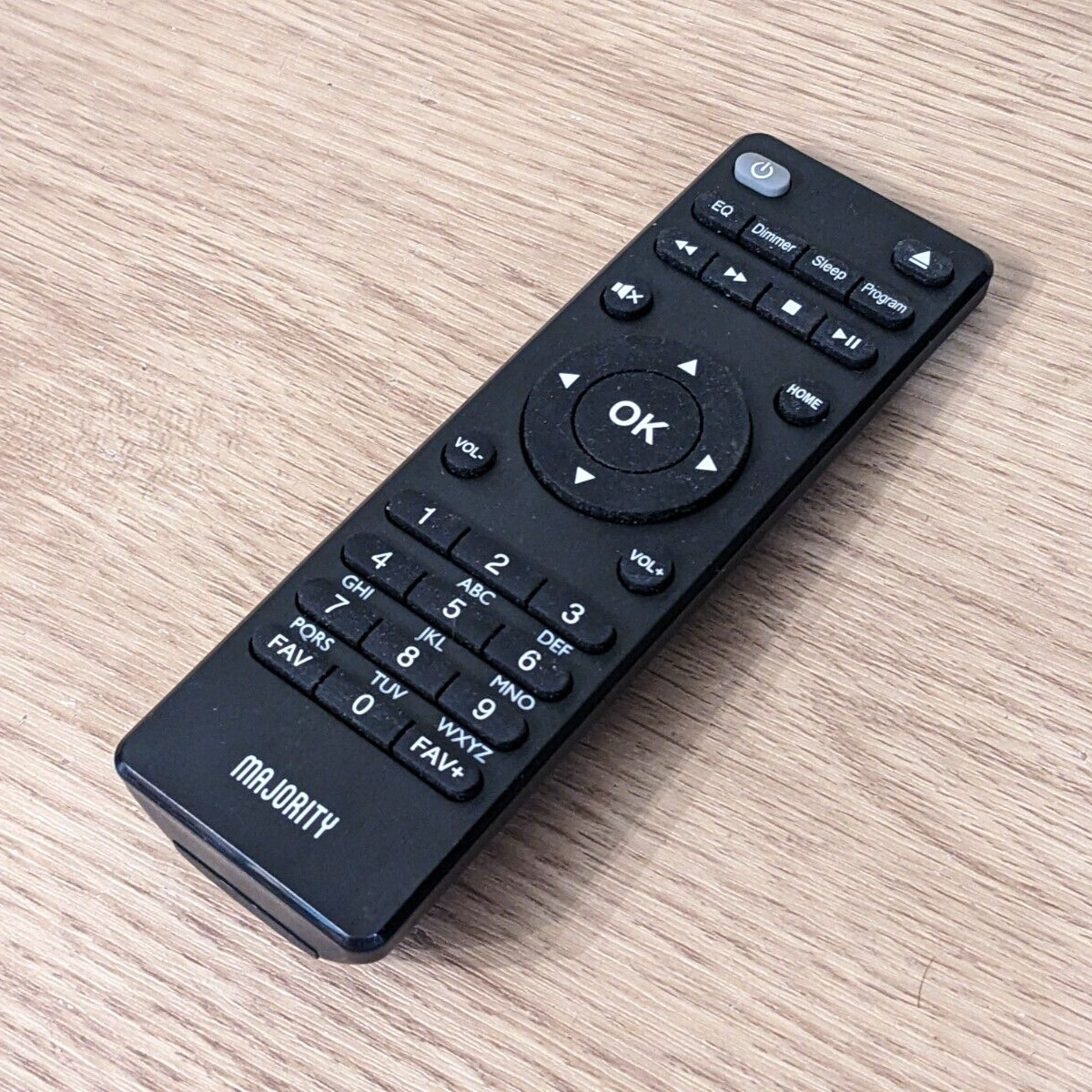 Remote control for Majority Homerton CD player internet DAB radio system King's