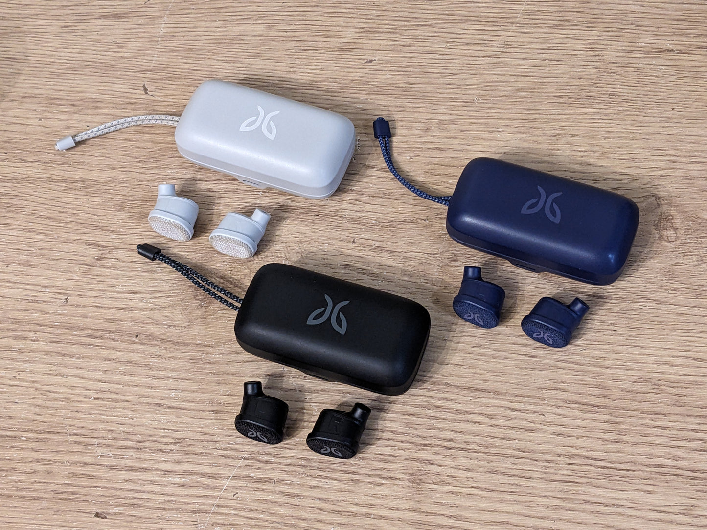 Jaybird Vista 2 replacement parts: charging case, left/right earbuds